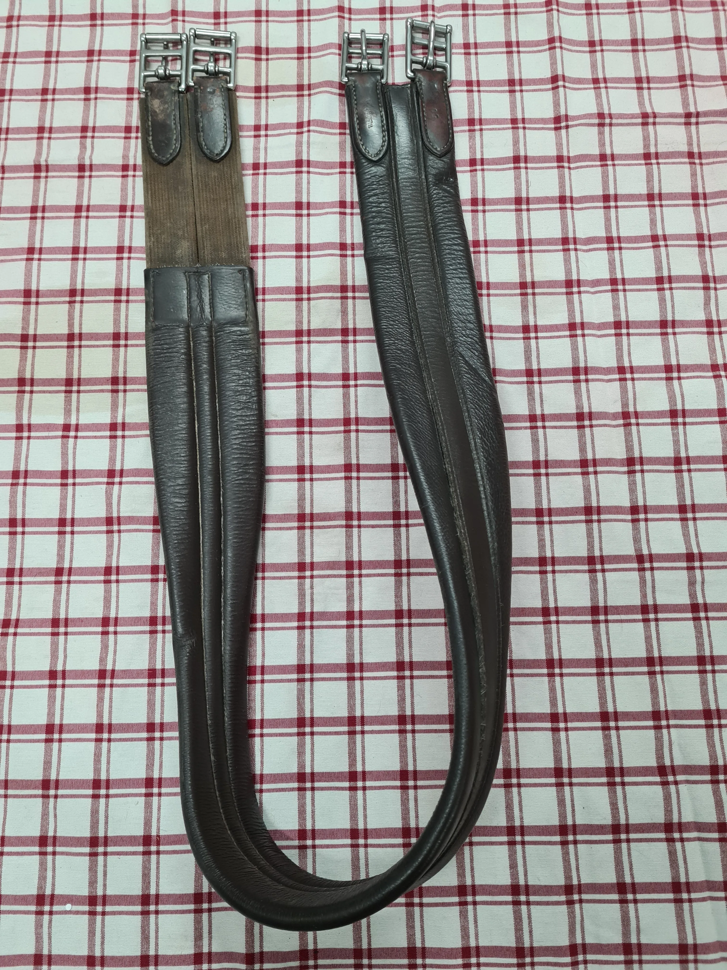Wembley leather girth 52" brown FREE POSTAGE  ❤️