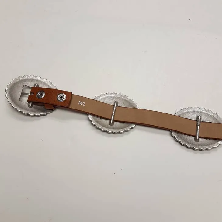 Western Oval Concho Belt