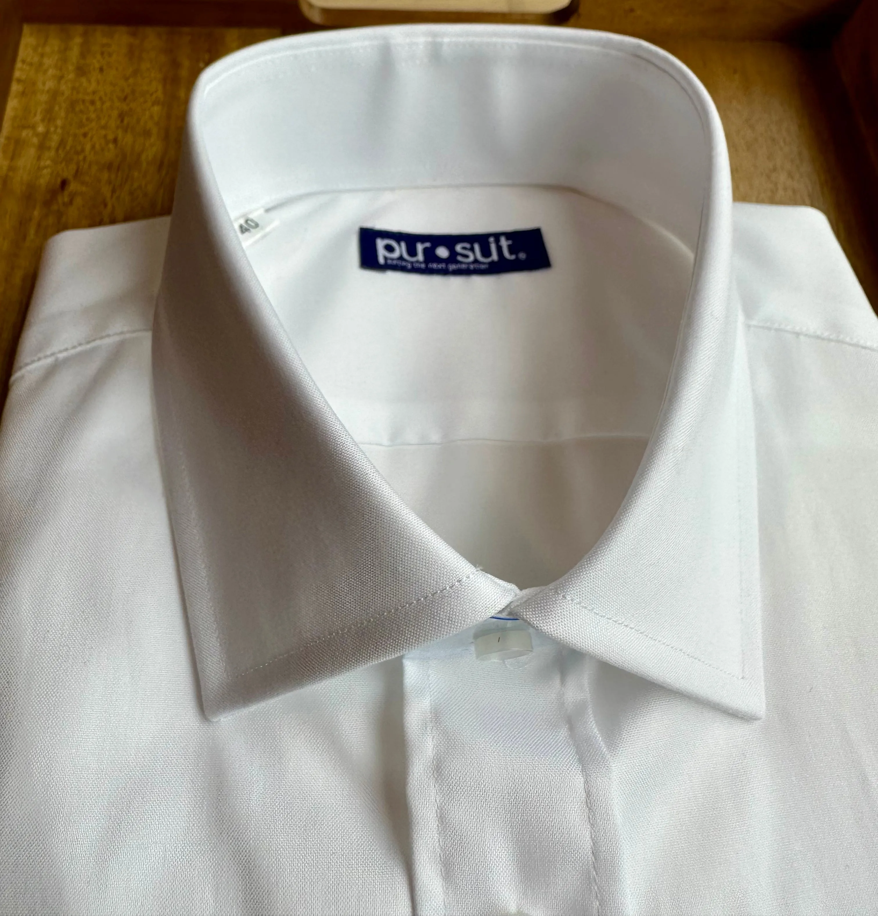 White Broadcloth Premium Shirt (Final Sale)