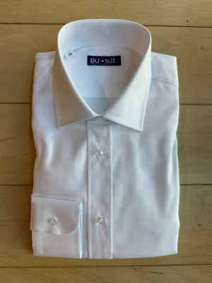 White Broadcloth Premium Shirt (Final Sale)