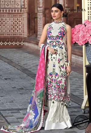 White Lawn Dress in Stylish Look #M0085