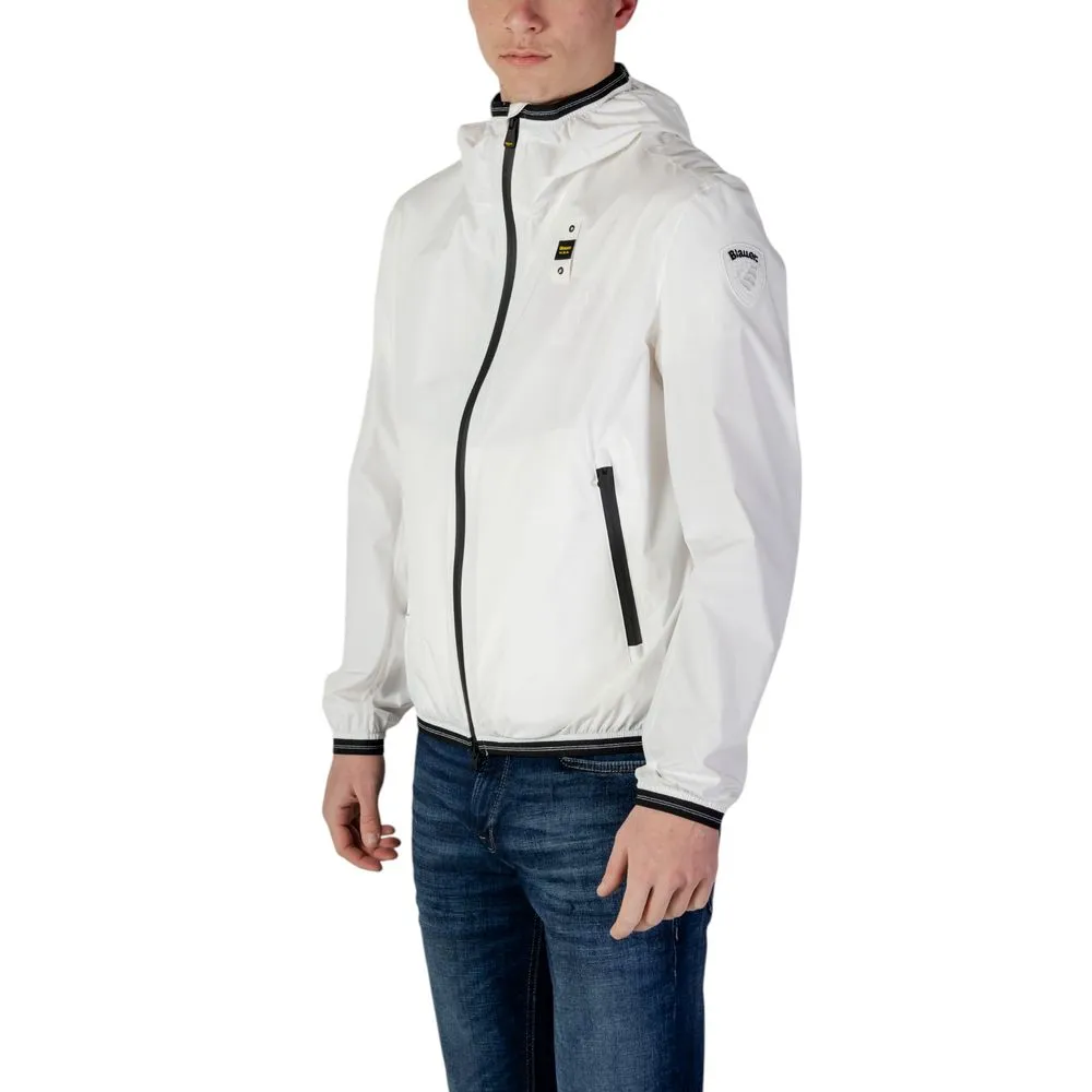 White Polyamide Jacket