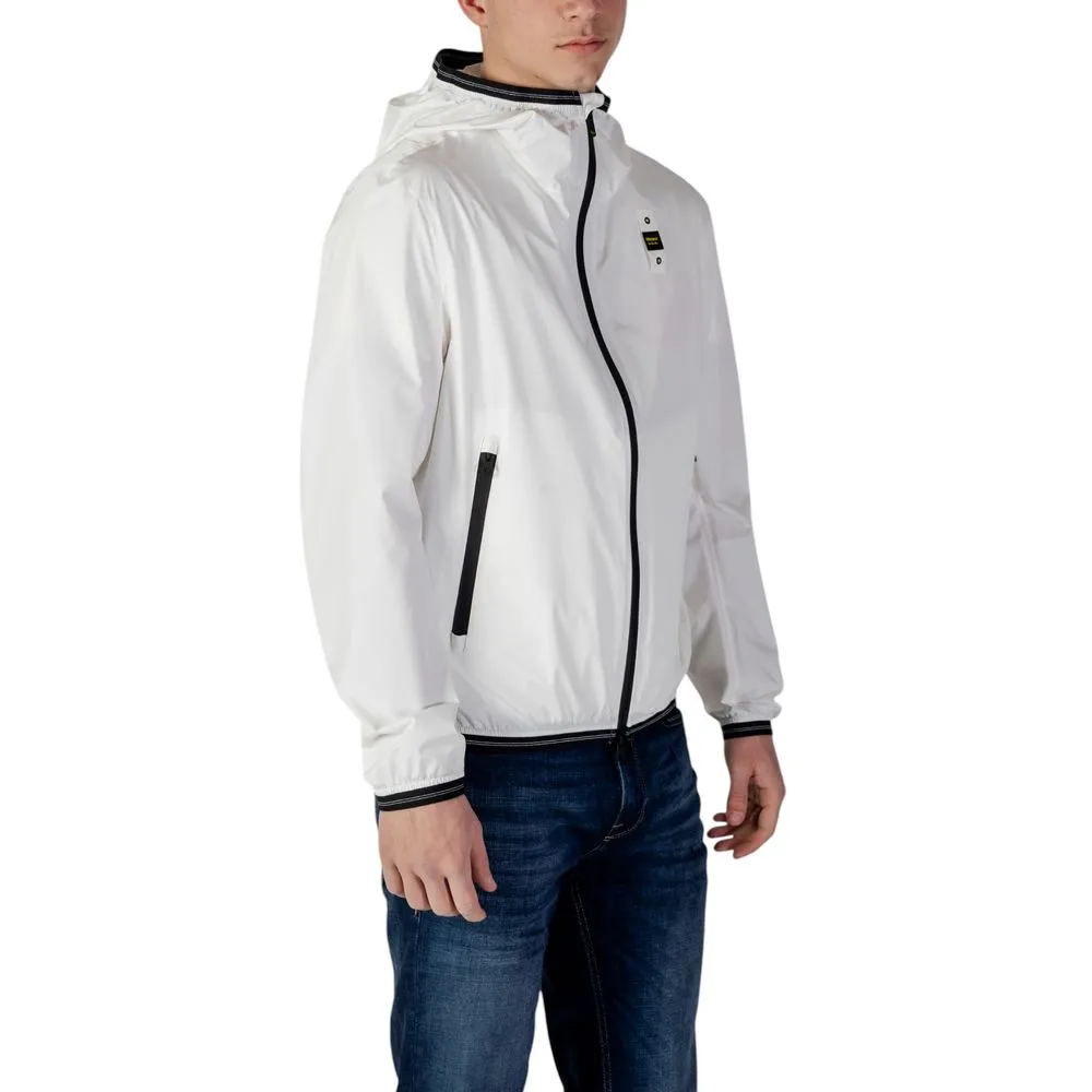 White Polyamide Jacket