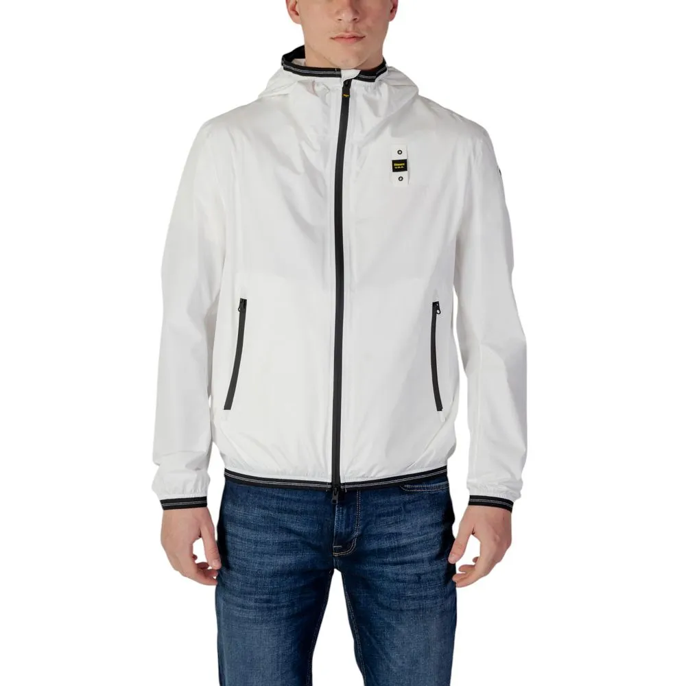 White Polyamide Jacket
