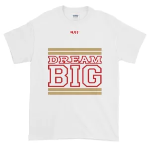 White Tan and Garnet Short-Sleeve T-Shirt