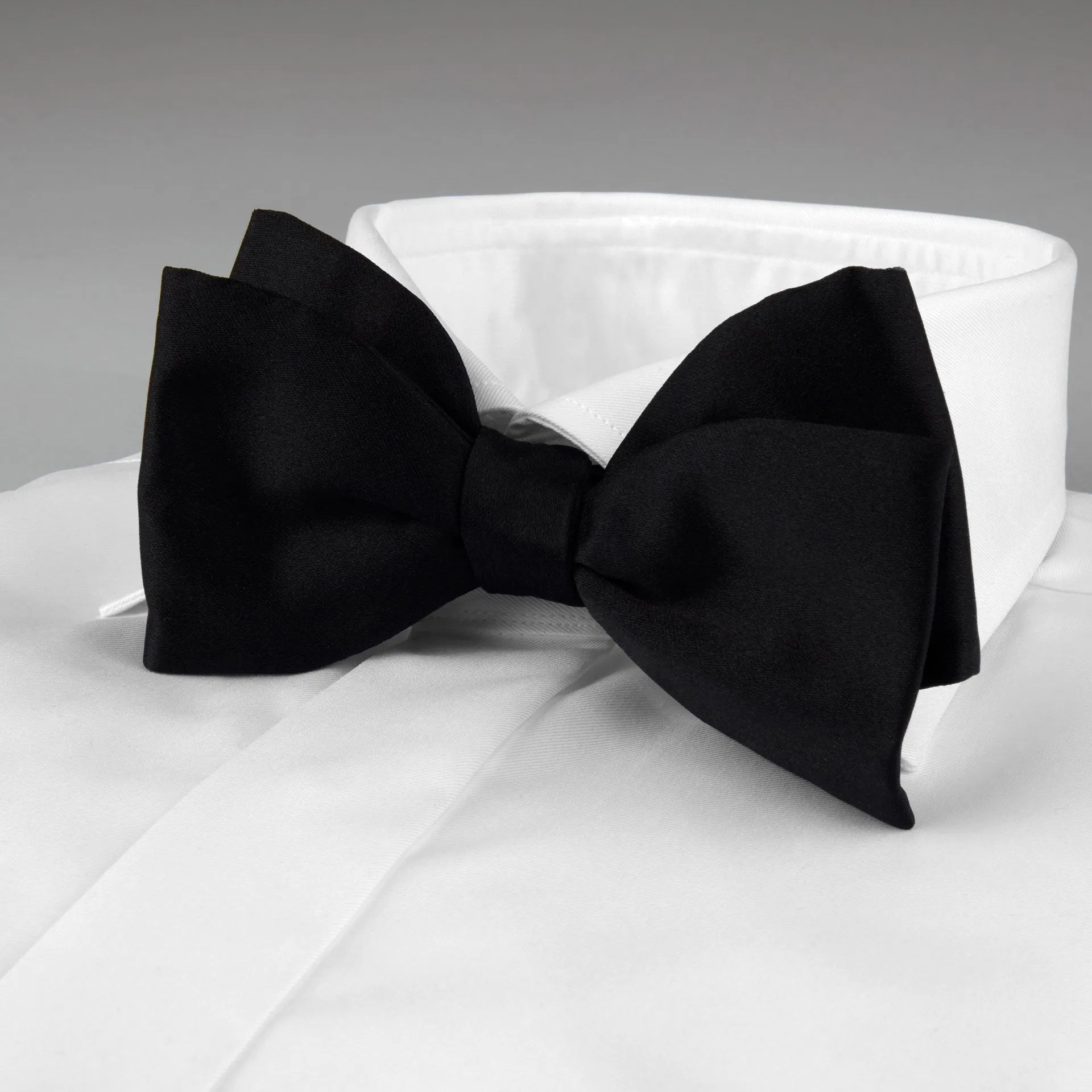 White Twill Evening Shirt, French Cuffs