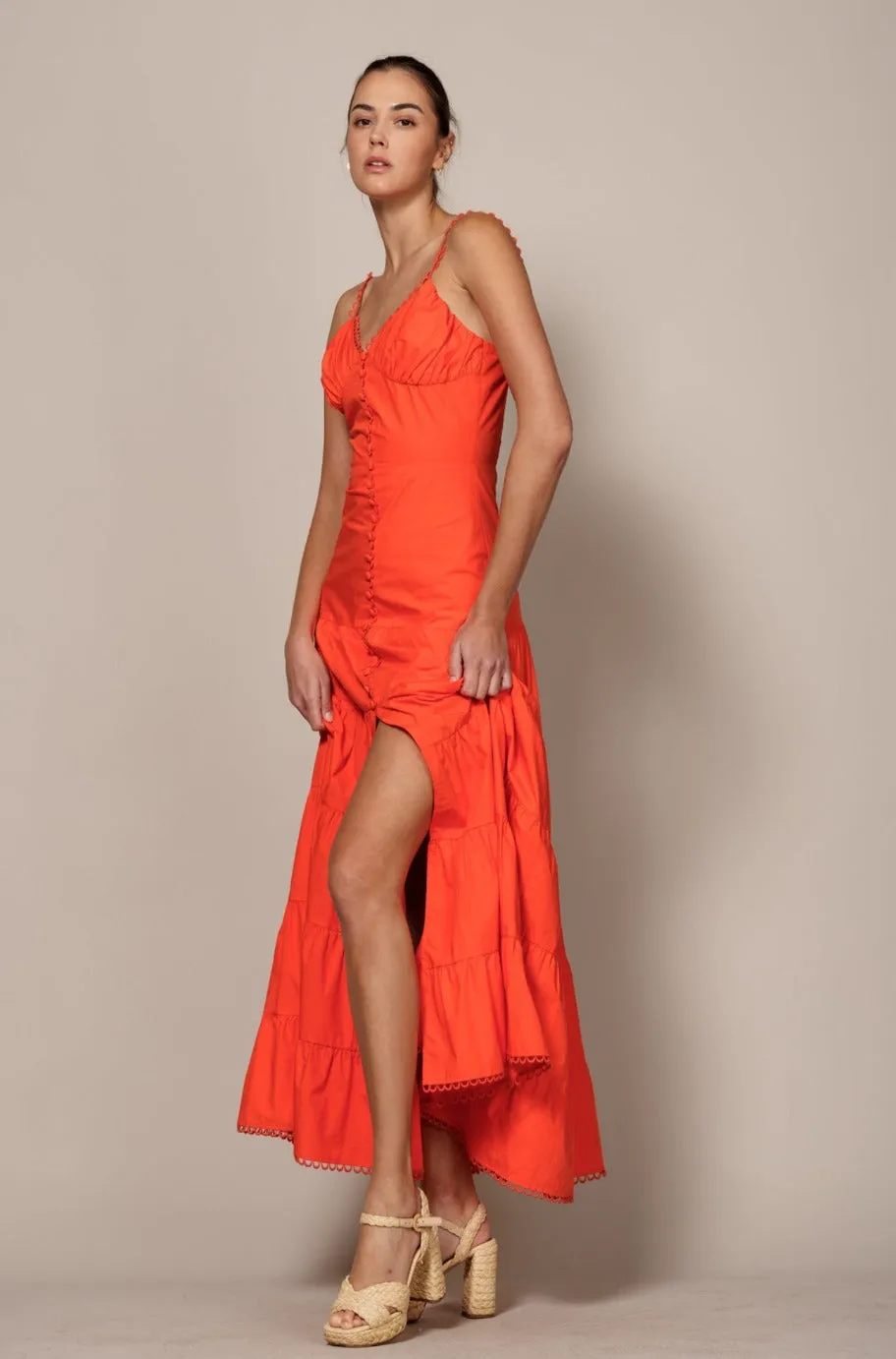 Whitney Scalloped Dress