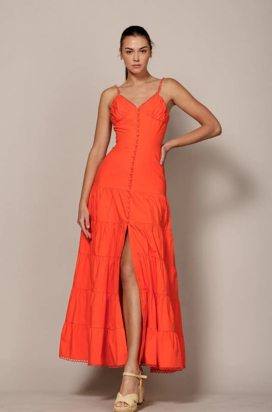 Whitney Scalloped Dress