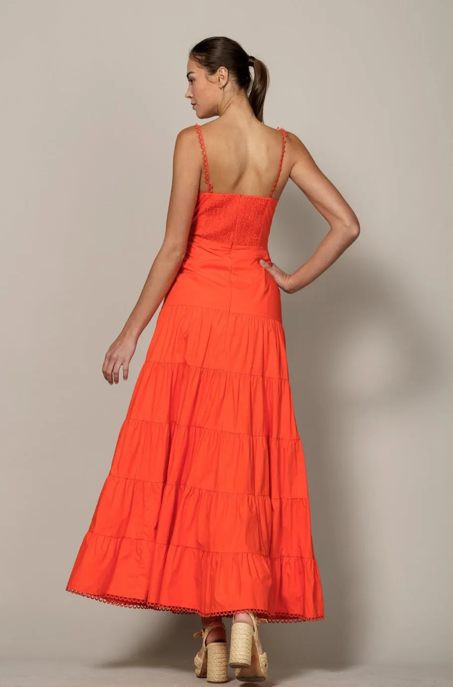 Whitney Scalloped Dress