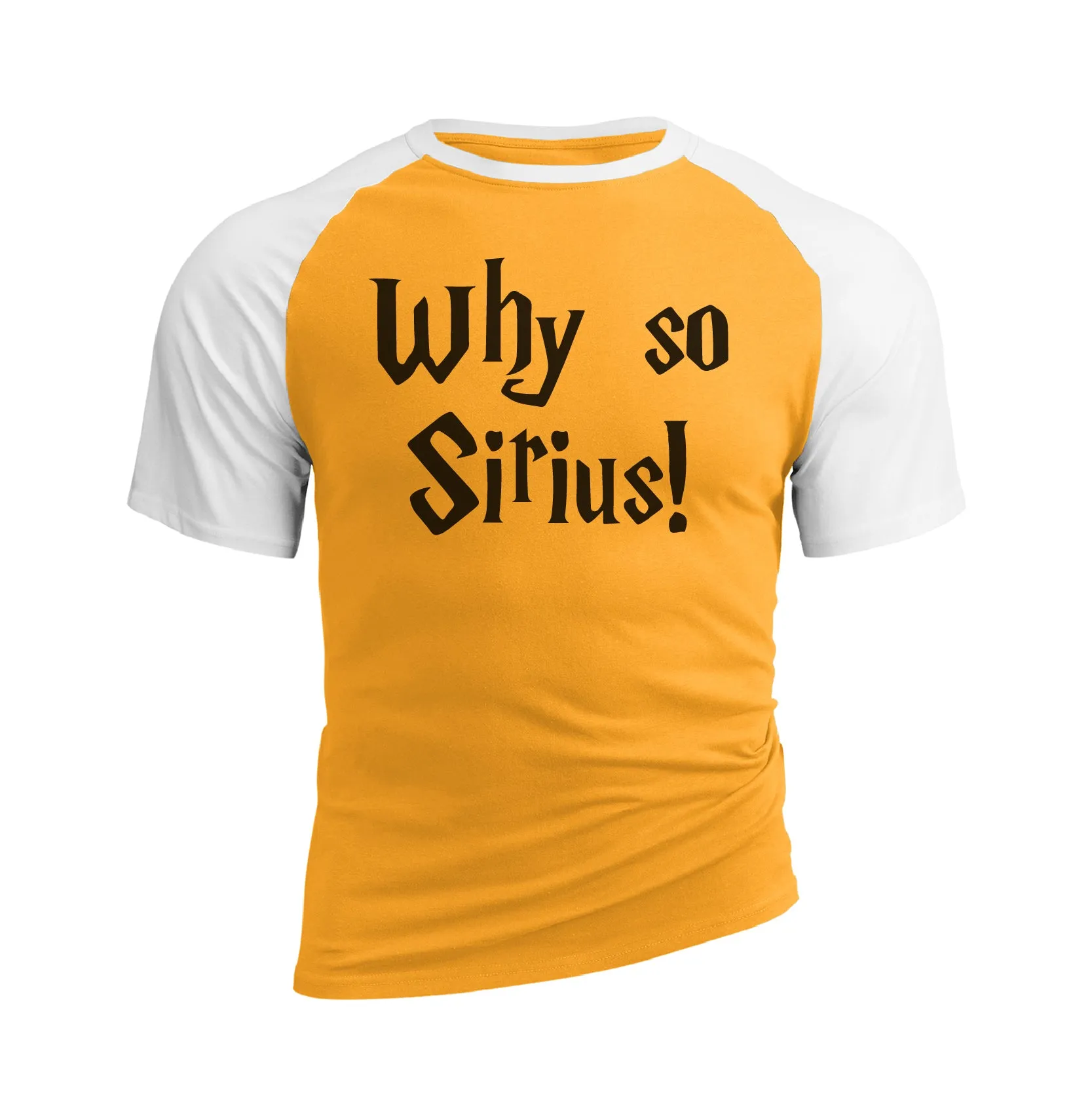 WHY SO SIRIUS RAGLAN GRAPHIC TEE