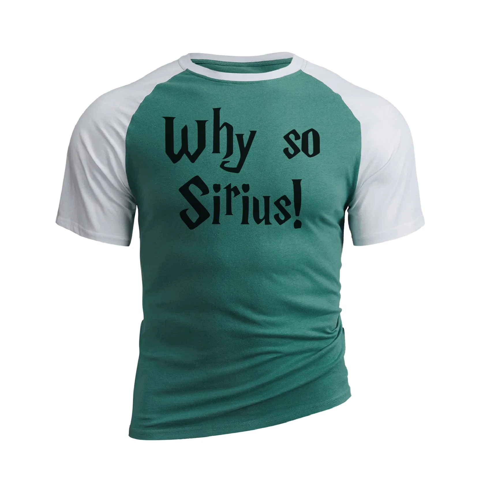 WHY SO SIRIUS RAGLAN GRAPHIC TEE