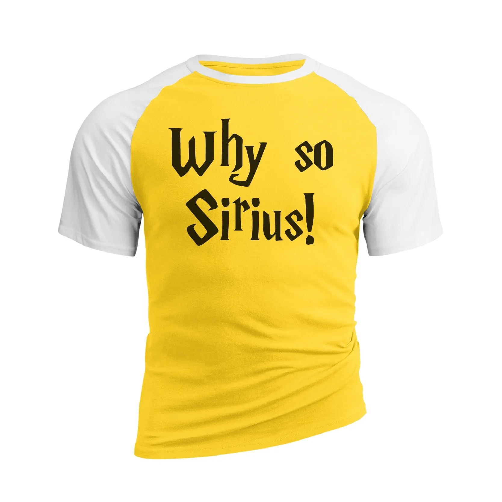 WHY SO SIRIUS RAGLAN GRAPHIC TEE