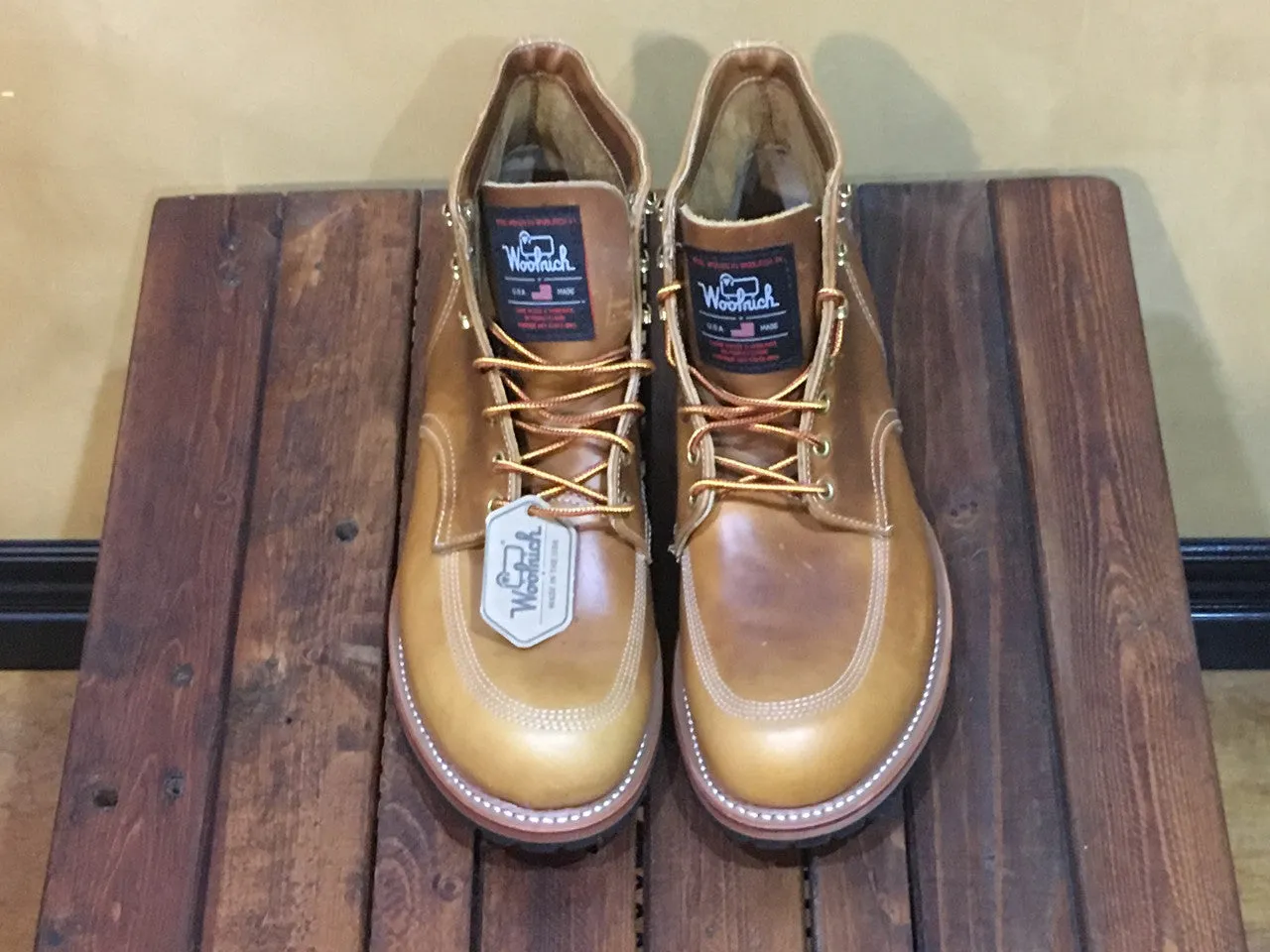 WM1100-250 Woolrich Yankee Ankle Boot Buckskin