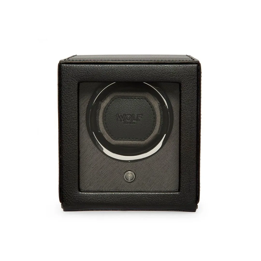 WOLF Cub Single Watch Winder with Cover