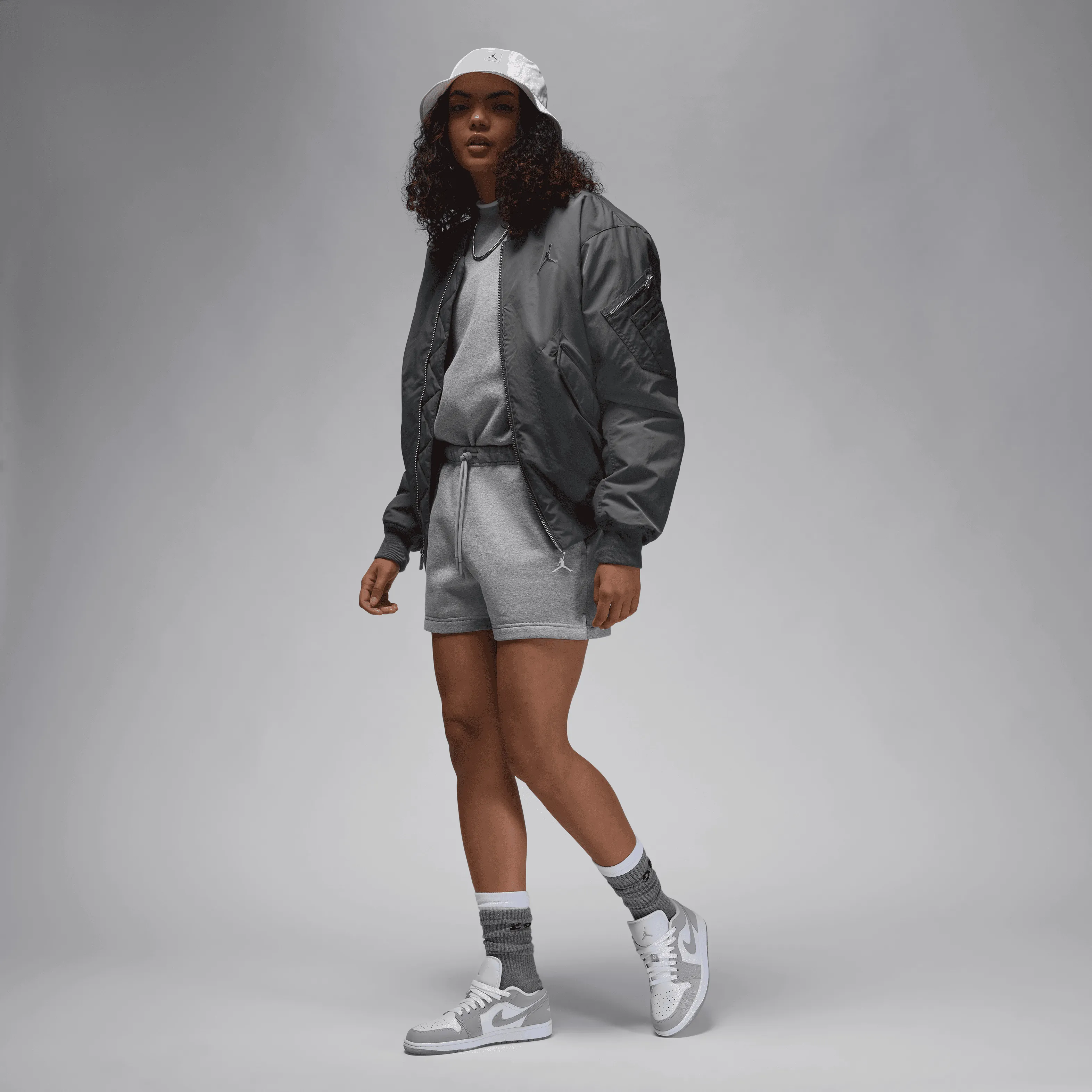 Women's Air Jordan 1 Low "'White Wolf Grey"
