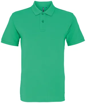 WORKWEAR SAMPLE SALE 2024 - AQ010 Asquith   Fox Unisex Polo - Kelly Green - Size Extra Large