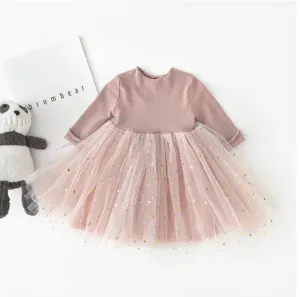Yara Sparkle Tutu Dress Girl Vintage Pink